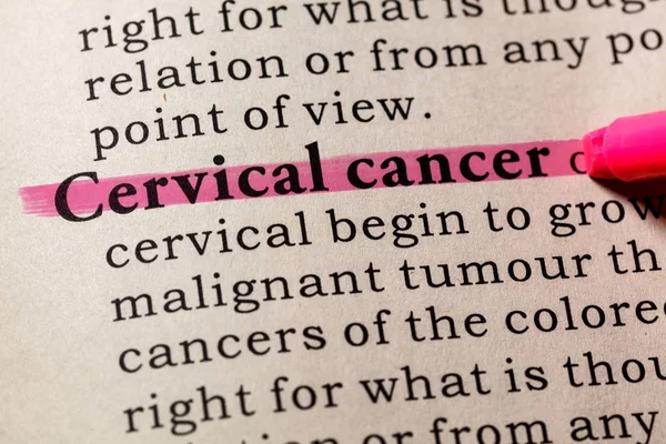 definition of  cervical cancer