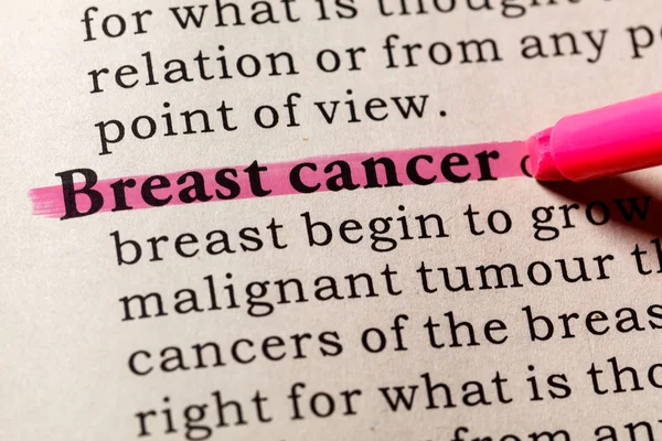 乳がんの定義 ロイヤリティフリーのストック画像