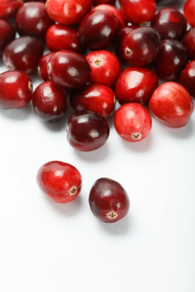 Rode Verse Rauwe Cranberry Produceren Bij Canada — Stockfoto
