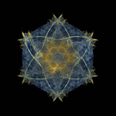 renkli soyut fraktal resim