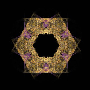 renkli soyut fraktal resim