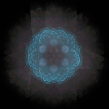 renkli soyut fraktal resim