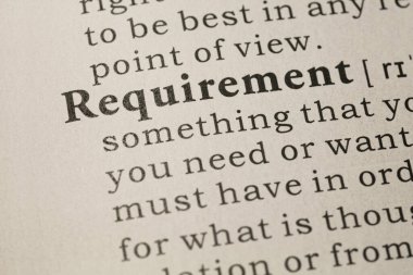 Sahte Sözlük, sözcük gereksiniminin sözlük tanımı.