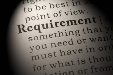 Sahte Sözlük, sözcük gereksiniminin sözlük tanımı.