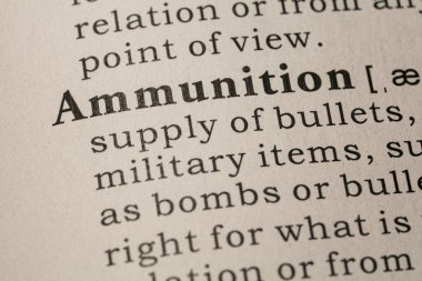 Sahte Sözlük, kelime mühimmatı sözlüğü tanımı.