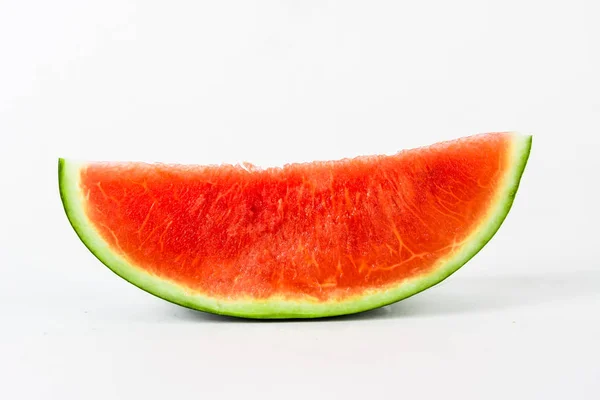 Wassermelone auf weißem Hintergrund — Stockfoto