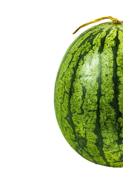 Melon d'eau sur fond blanc — Photo