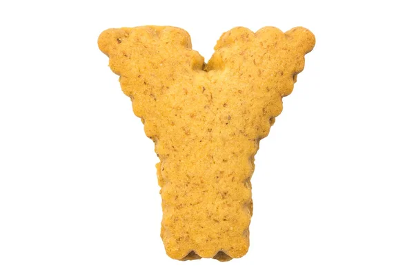 Koekjes brieven. Woorden — Stockfoto