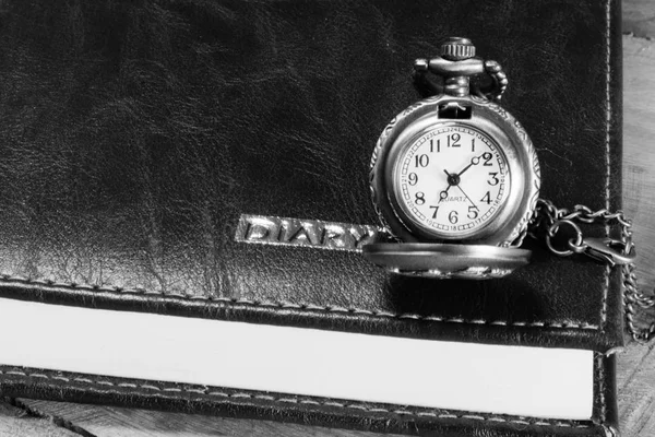 Montre de poche, photo filtrée style vintage — Photo