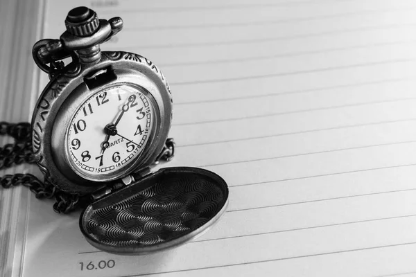 Pocket watch,vintage style filtered photo — Stock Photo, Image