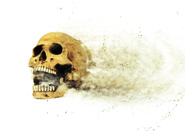Efecto tormenta de arena del cráneo —  Fotos de Stock