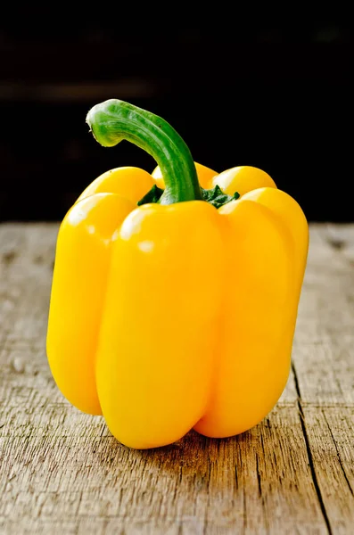 Amarillo pimiento fondo — Foto de Stock