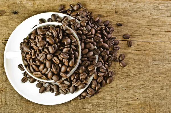 Καφές και κούπες καφέ — Φωτογραφία Αρχείου