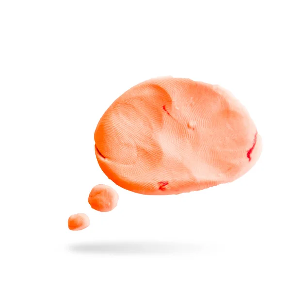 Callout icon ,modeling clay — Stock Photo, Image