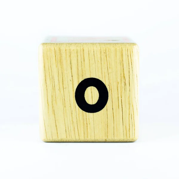 Nederlandse letters op het hout — Stockfoto