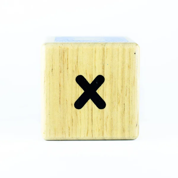 Nederlandse letters op het hout — Stockfoto