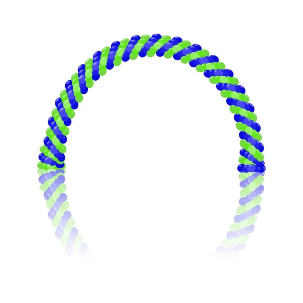 풍선 아치 벡터 — 스톡 벡터