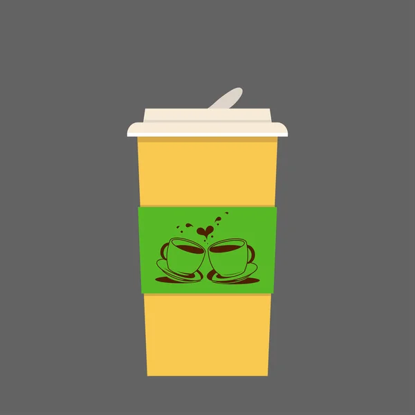 Vecteur de tasse de café — Image vectorielle