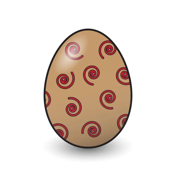 Easter eggs background — Stock Vector