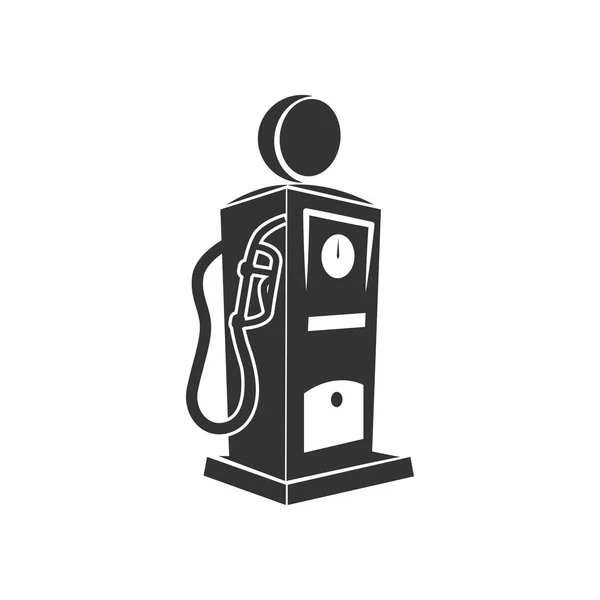 Ícone do posto de gasolina vetorial — Vetor de Stock