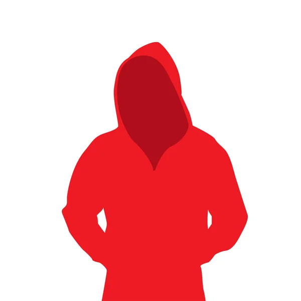 Man in the hood — Stock Vector