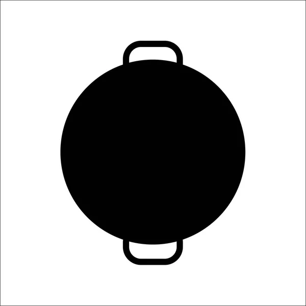 Cooking pot icon , vector — Stock Vector