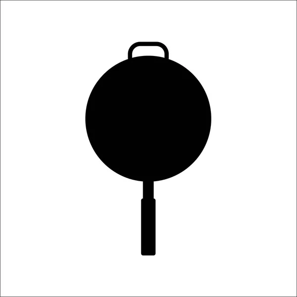 Icono de olla de cocina, vector — Vector de stock
