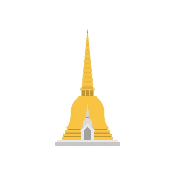 Pagoda, Таїланд колоколообразний сподобався — стоковий вектор
