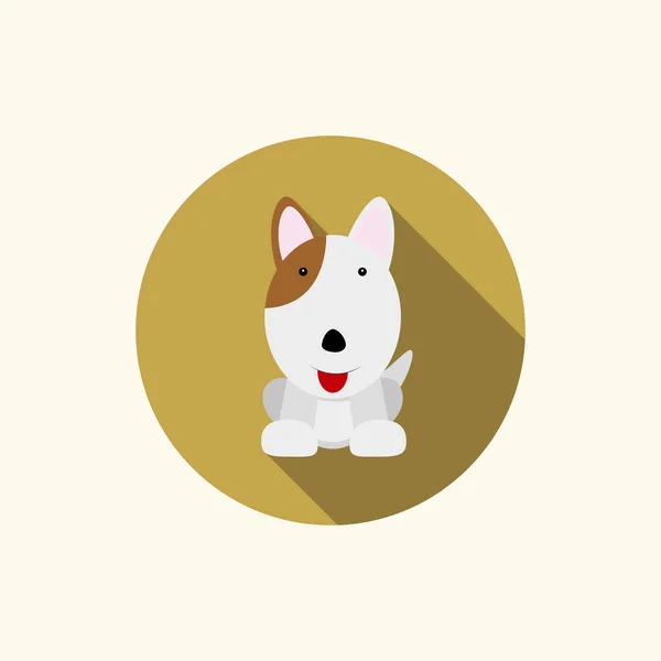 犬のベクトルの背景 — ストックベクタ