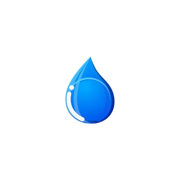Ikona kropli wody. ilustracja wektora — Wektor stockowy