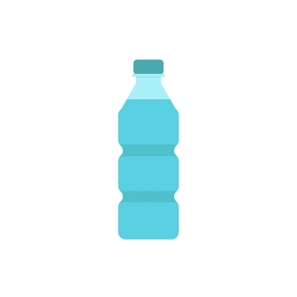 Vettore bottiglia d'acqua su sfondo — Vettoriale Stock