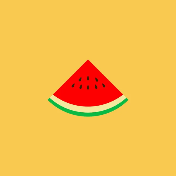 Water melon vector on background — Stock Vector