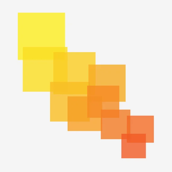Abstrait fond carré coloré — Image vectorielle