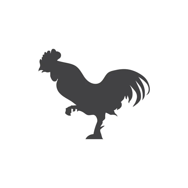 Variété silhouettes poulet, vecteur — Image vectorielle