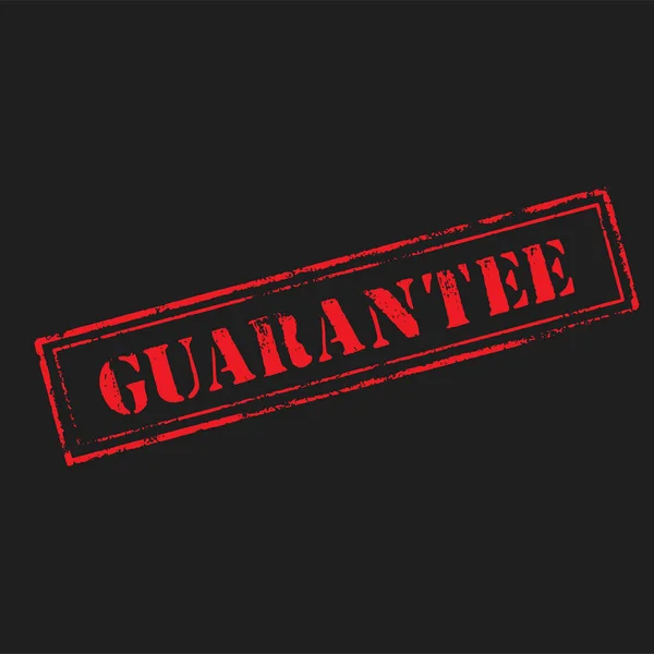 'GUARANTEE' rubber stamp — Stock Vector