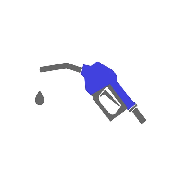 Icono de bomba de combustible. Señal de gasolinera. Señal de gasolinera . — Vector de stock