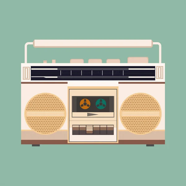 Retro radio ikony — Wektor stockowy