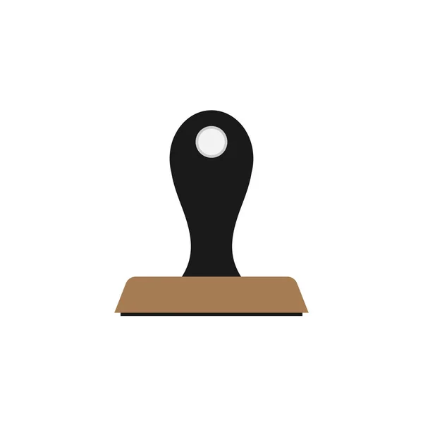 Vector de sello de goma icono — Vector de stock
