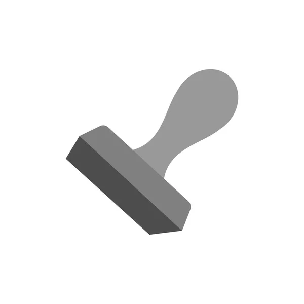 Gummistempel-Vektor-Symbol — Stockvektor