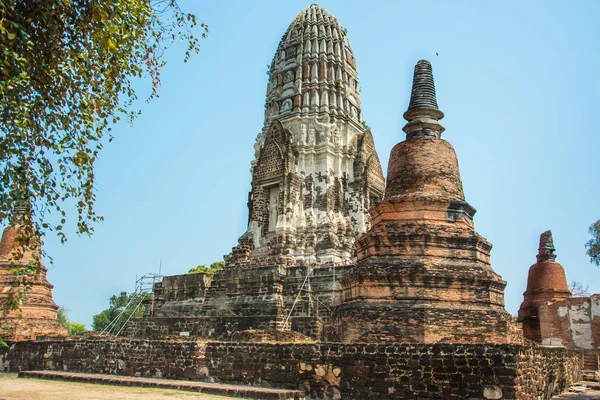 タイ、アユタヤ遺跡とアユタヤ歴史公園で骨董品 — ストック写真