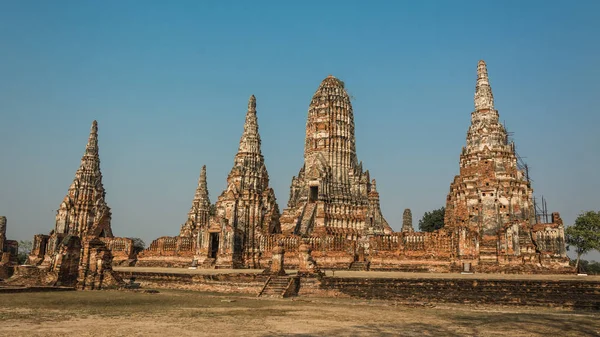 Ayutthaya, Thailand ruiner och antikviteter på Ayutthaya historiska Park — Stockfoto