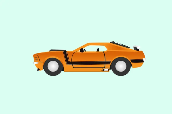 Vector de coche clásico — Vector de stock