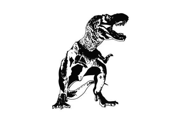 T-rex dinoszaurusz, ősi állatok vector — Stock Vector