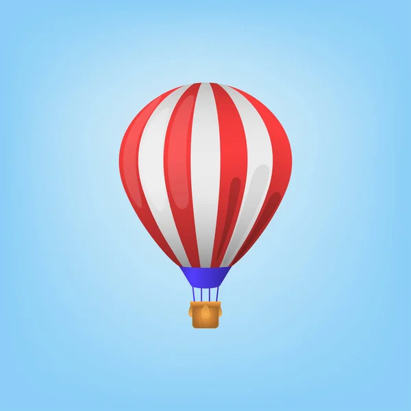 Balão no fundo do céu ou fundo azul —  Vetores de Stock