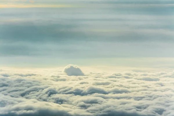 Ranní mlha, moře mis nebo Cloud — Stock fotografie