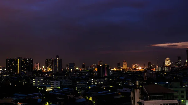 Paesaggio della città di Bangkok, Thailandia — Foto Stock