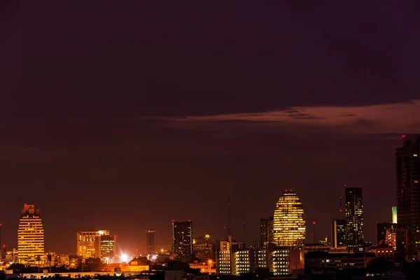 Landschaft der Stadt Bangkok, Thailand — Stockfoto