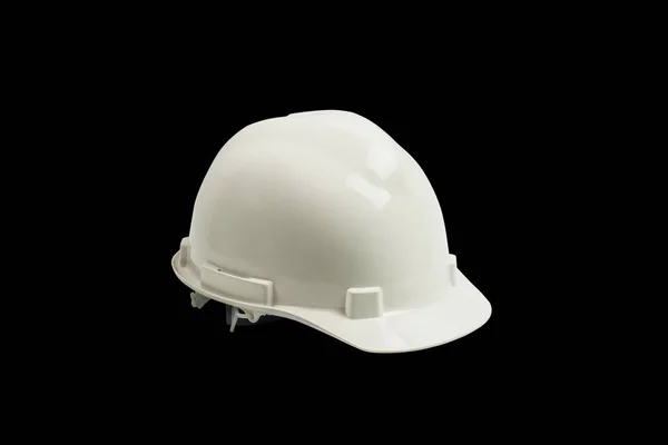 Защитный шлем изолирован на черном фоне — стоковое фото