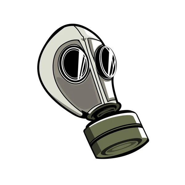 Gas Mask Icon Vector — Stock Vector
