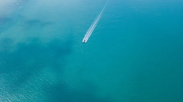 Flygfoto landskap vatten havet — Stockfoto